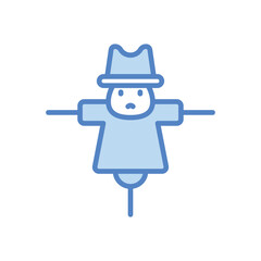 Scarecrow vector icon