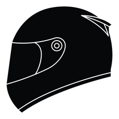 Helmet icon set illustration. Motorcycle helmet sign and symbol. Construction helmet icon. Safety helmet