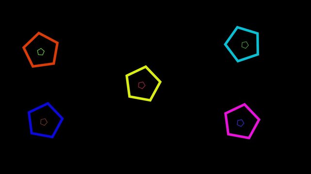 explosion Explosive Motion fireworks Modern and stylish for video decoration, Circle bursting, Geometric, Bubble and Shape brust elements spirit, carcel 5 circel animation, ribbon, july