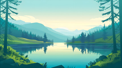 Explore Tranquility: Journey to Serene Landscapes and Pristine Waters