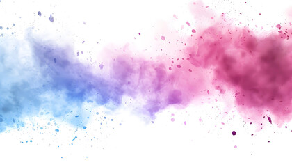 Obraz premium A trail of particles in an abstract background, with a lens flare effect and a cool color temperature, isolated on a solid white background. isolated on a solid white background design