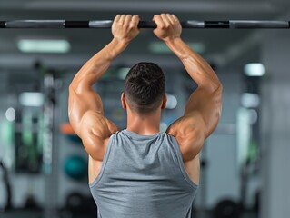 Fototapeta premium Calisthenics for functional strength, mastering bodyweight exercises