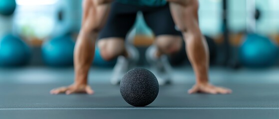 Naklejka premium Calisthenics for functional strength, bodyweight exercises