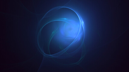 3D rendering abstract viral shape fractal background. Its not AI Generatd illustration.