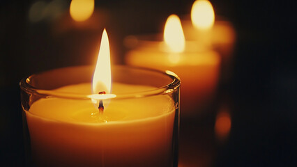 Warm Candlelight Serenity