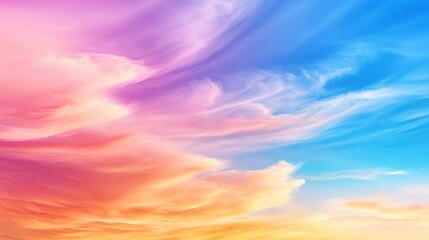 Abstract gradients, smooth transitions, pastel shades Background