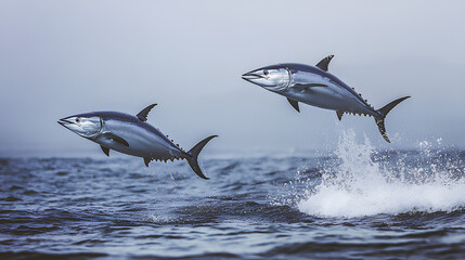 Fototapeta premium tuna in water