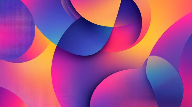 Abstract geometric pattern with complex shapes and gradient colors background design