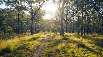 Obraz premium Restoring degraded ecosystems to support native fauna, fauna environmental science wildlife management, ecosystem restoration