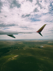 flying in the sky