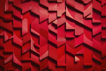 Abstract red texture background hexagon