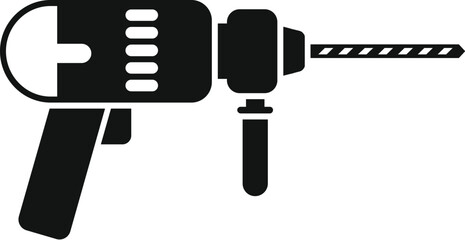 Powerful electric drill ideal for construction, renovation, and diy projects, featuring a sturdy design and sharp drill bit