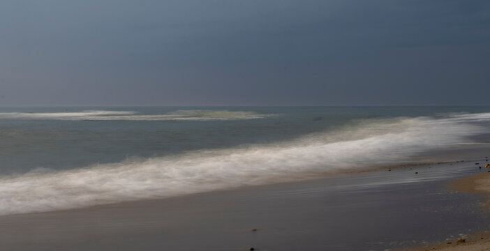 Sunset at Stenbjerg Denmark, Thy National park, 