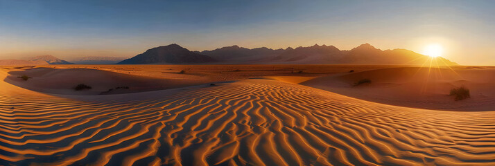 Desert Sunset Landscape Photography