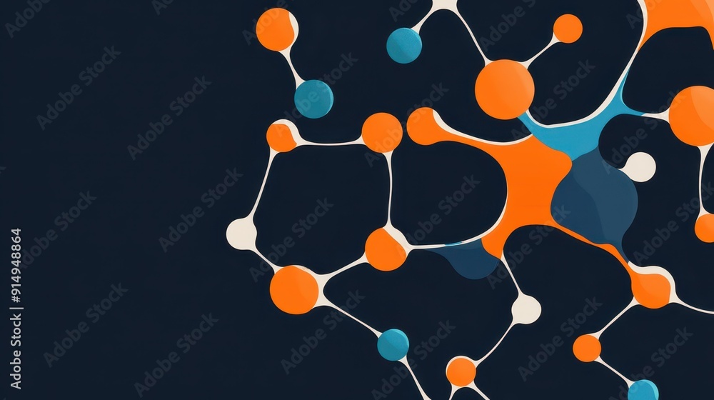 Poster explore how neuronal cells create networks, communicating and learning, showcasing the future of tec