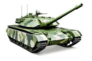 illustration of battle tank (artwork 1)