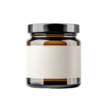 recommend clip art: Blank jar with label mockup clip art