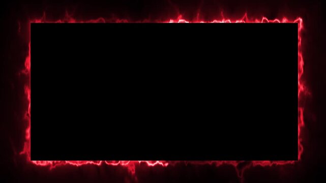 neon border frame, fire spark border, rectangle, square, frame, black screen frame, border black screen, glowing frame, glowing border	
