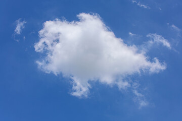 blue sky with clouds