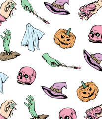 Halloween pattern