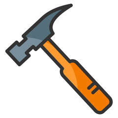 Hammer  Icon Element For Design