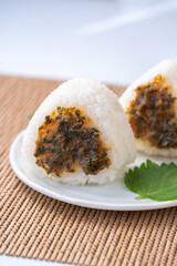 大葉味噌　紫蘇味噌　おにぎり