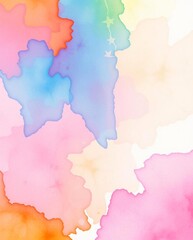 Obraz premium rainbow splash,watercolor,spray-paint style,background