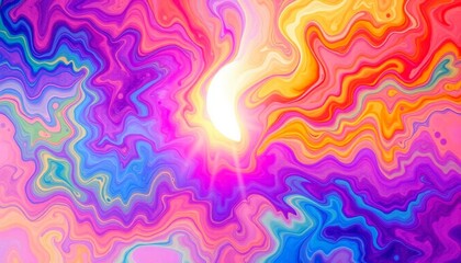 Fototapeta premium rainbow splash,watercolor,spray-paint style,background