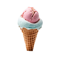 ice cream cone with chocolate