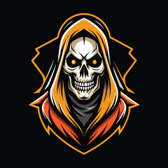 Skull vector for logo, t-shirt, template and so on