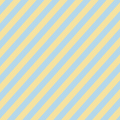 Bright Yellow and Blue Striped Pattern