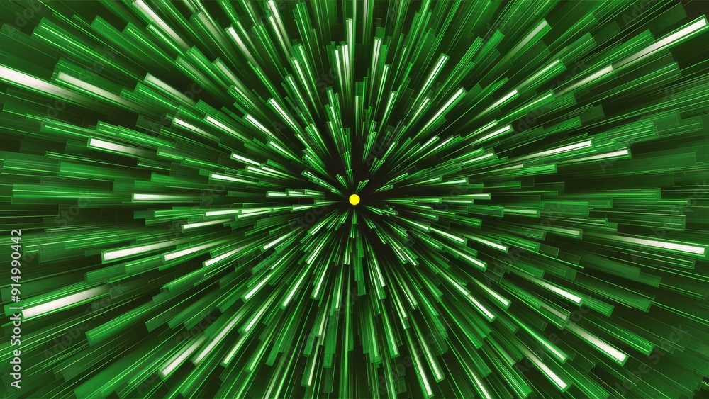 Poster abstract green textured background featuring dynamic lines