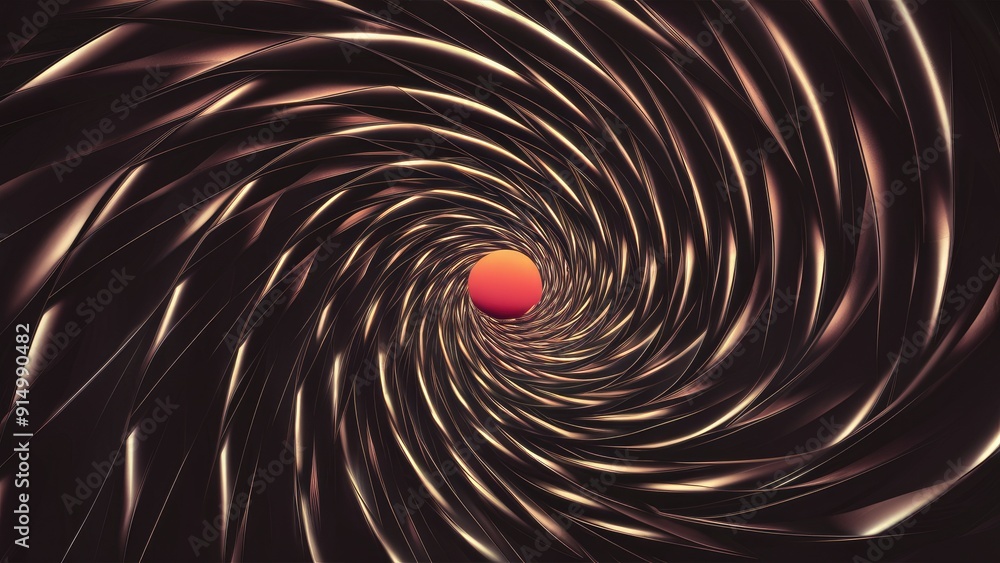 Poster Abstract black twist pattern suitable for background use