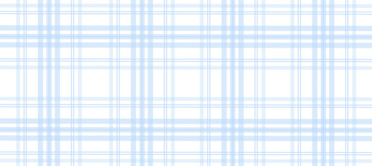 Blue and white plaid fabric texture background	