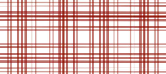 Red and white plaid fabric texture background