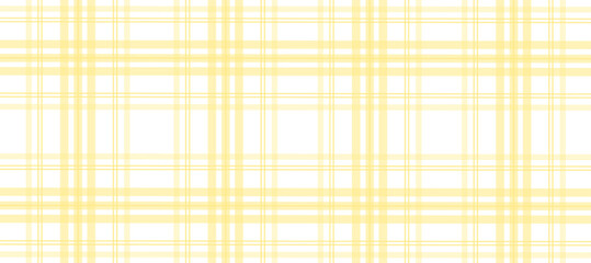 Yellow and white plaid fabric texture background