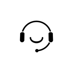 Headphones Logo can be used for company, icon, and others.