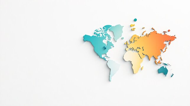 Illustration of a global connection through shared interests and hobbies