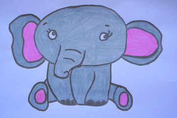 Cute elephant