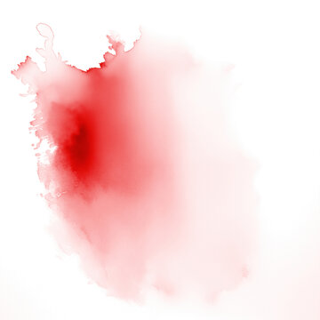 Abstract solid maroon watercolor splash background