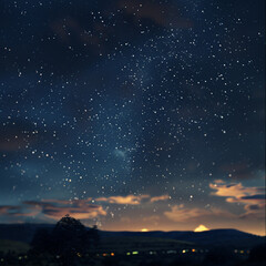 Obraz premium nature in the sky