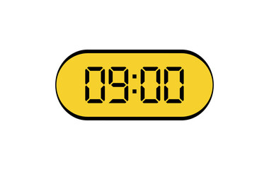 digital clock	