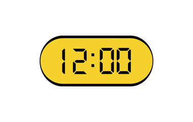 digital clock	