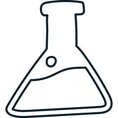 Hand Drawn Line Science Laboratory