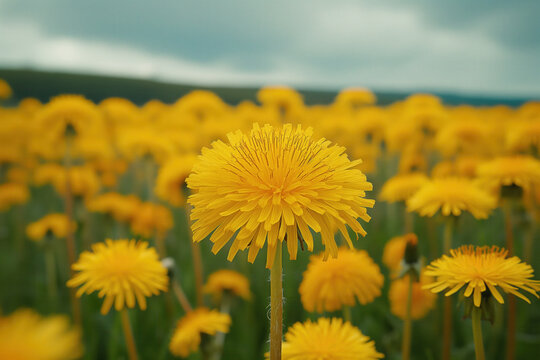 Dandelion feild