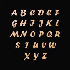 Classic college font. Vintage sport font in american style for football, baseball or basketball logos and t-shirt. Athletic department typeface, varsity style font. Vector