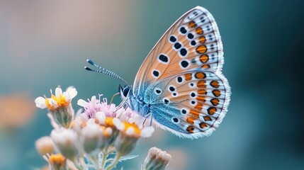 Obraz premium Butterfly on flower