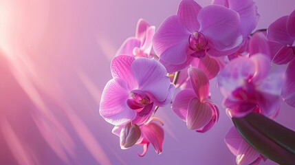 Fototapeta premium Orchid Bloom in Soft Light