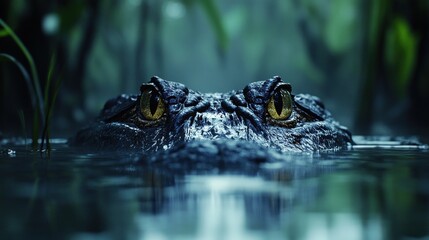 Obraz premium Alligator in the Swamp