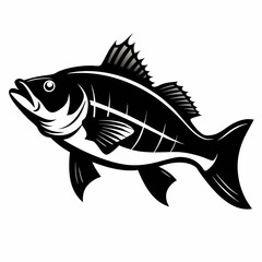 Bass Black silhouette